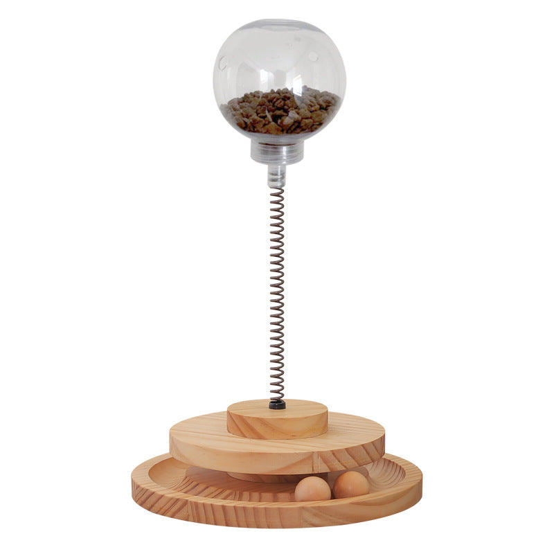 Interactive Cat Treat-Dispensing Toy